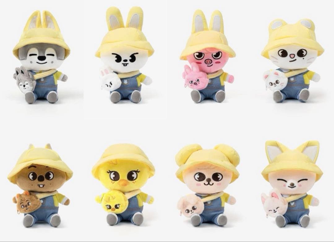 skzooポガリ　ぬいぐるみ　ぬいぐるみポシェット　2種類