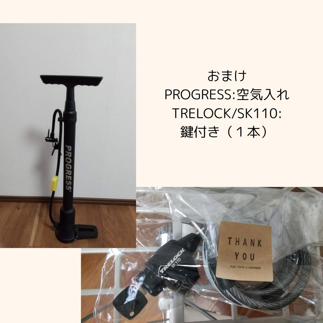 期間お値下げ中！【TAKEDA】20インチ　LOCK鍵/ライト/カゴ/荷台