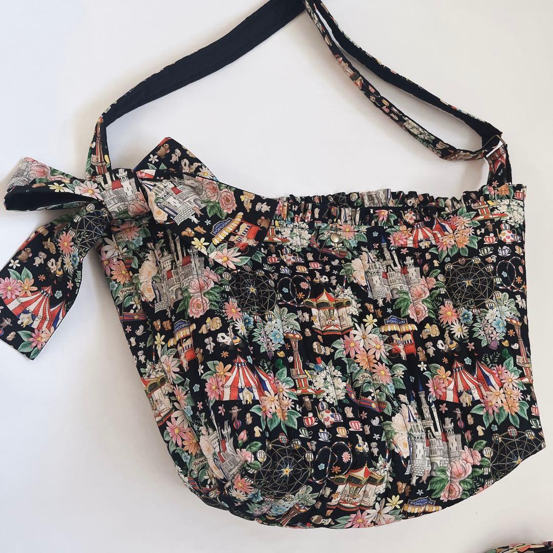 うさこ様オーダー　フリルキルトバッグ