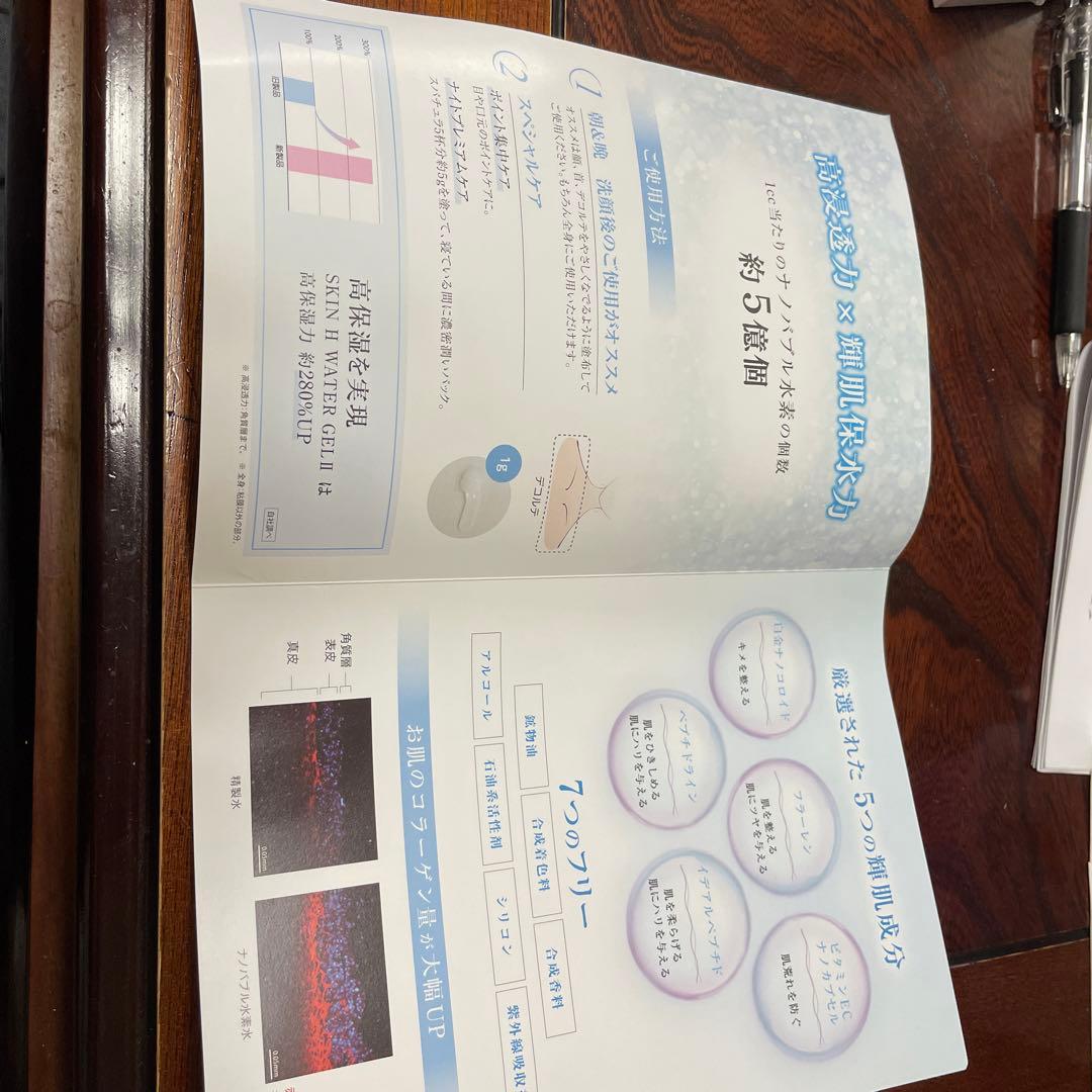 フェイスジェル・ゲル SKIN H WATER GEL II