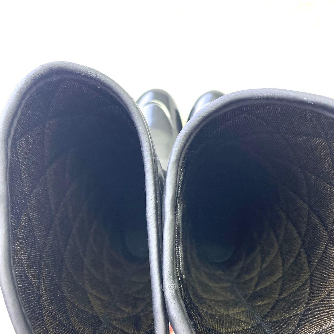 希少✨HUNTER ハンター 【23】キルティングロングブーツ/防寒/雨具/廃番