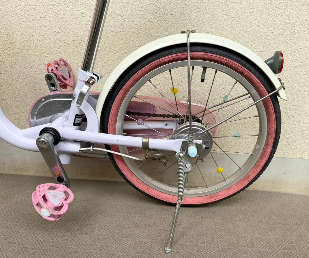 【引き渡し限定】ディズニープリンセス自転車18インチ