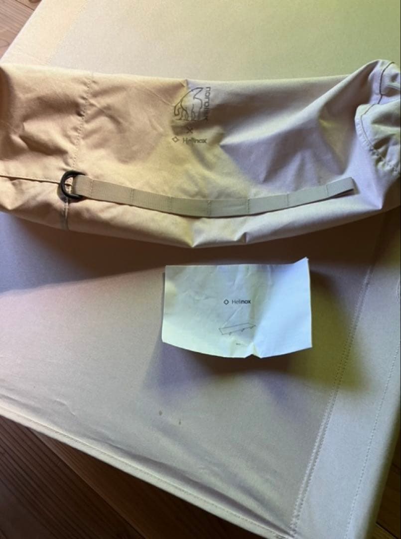 ヘリノックス×ノルディスク　コラボ　コット