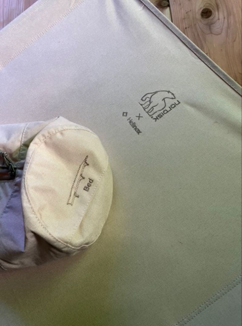 ヘリノックス×ノルディスク　コラボ　コット