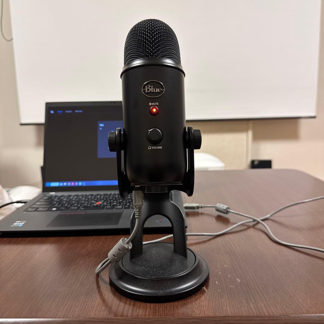 【やま】【美品】Blue Yeti USBコンデンサーマイク
