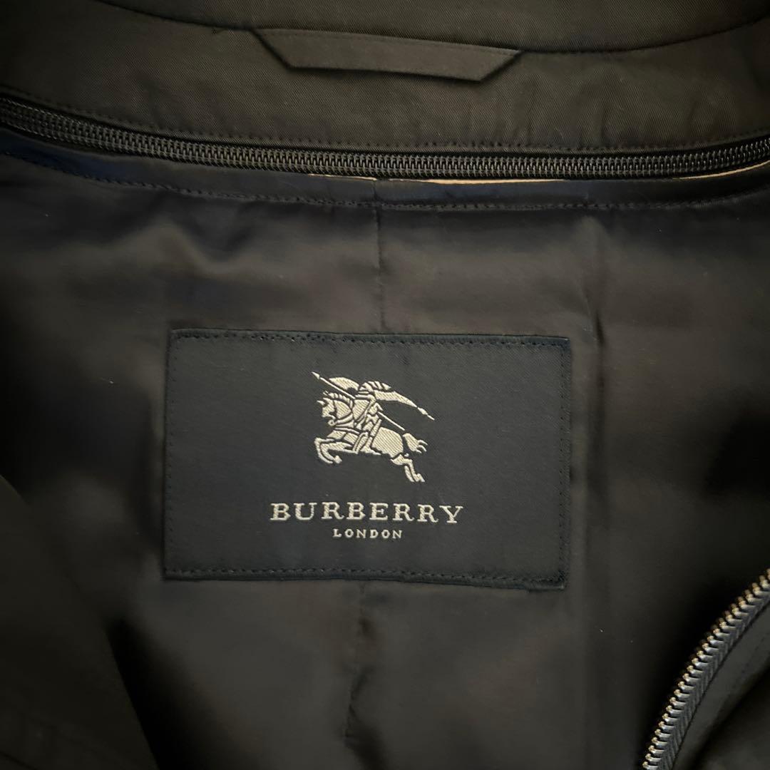 最終値引き　BURBERRY LONDON ネイビーコート　サイズＭ