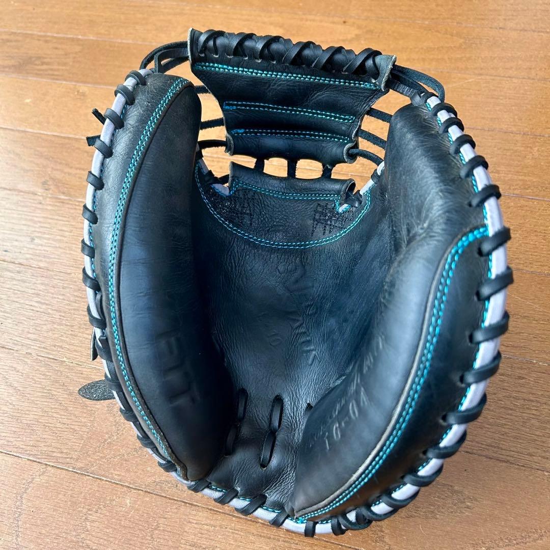 森友哉　プロ支給品　プロ実使用　キャッチャーミット　西武　オリックス　ZETT