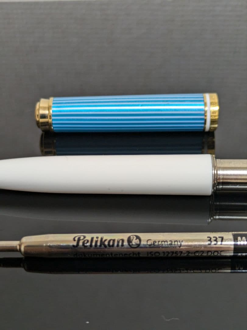 【希少美品】Pelikan ターコイズ ボールペン 2018年限定