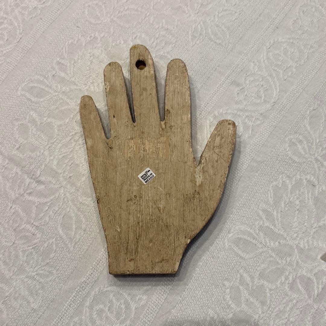 ハンドモチーフ　オブジェ　置き物　メキシコ