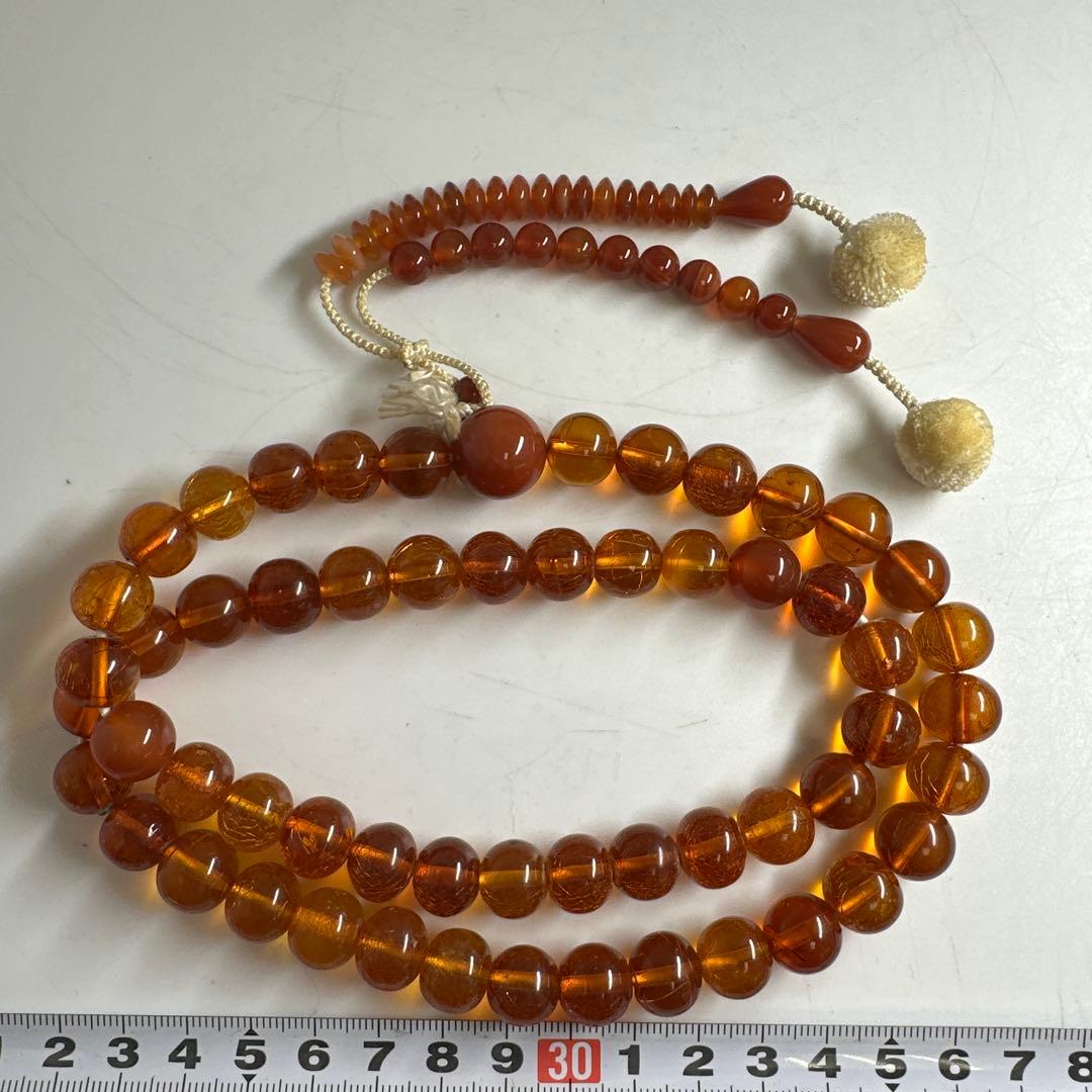 本鼈甲・琥珀　アクセサリー　132g タエチ　東な8-0110☆2F