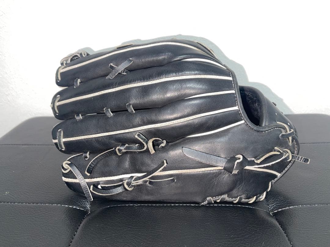 SSK プロエッジ　外野手用　軟式グローブ　PEN-87419F 型付け済み　黒