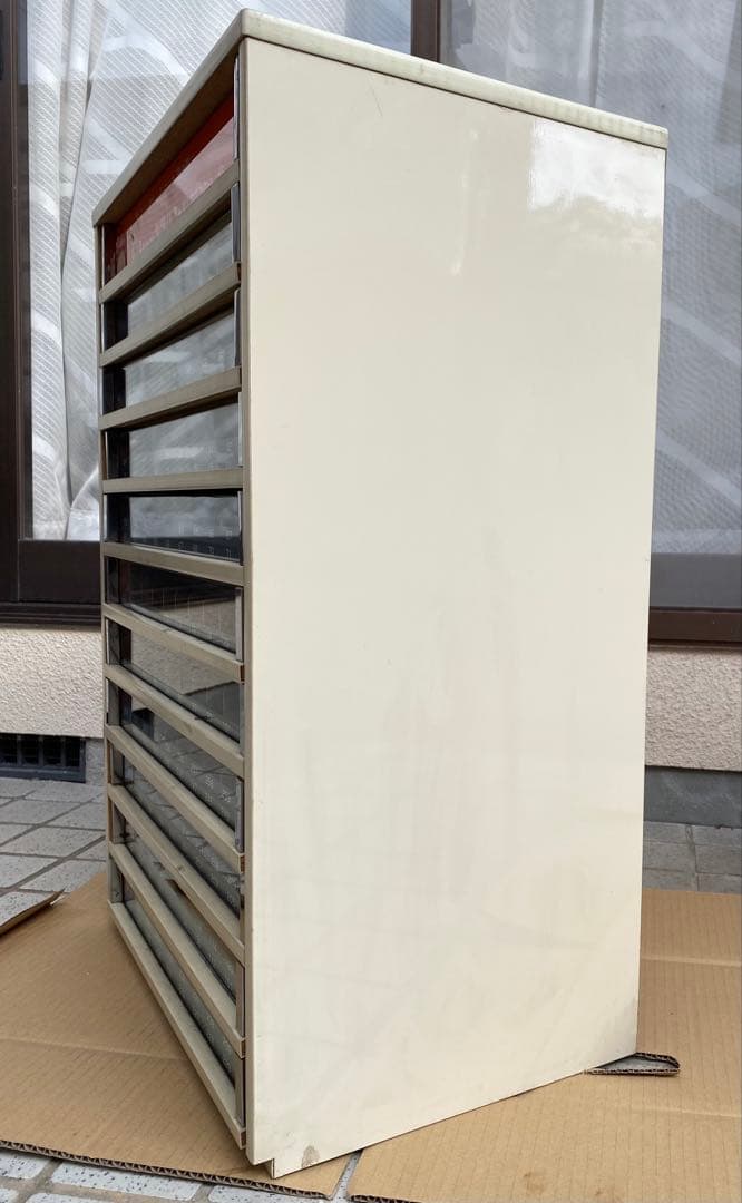 シャッペスパン細口ミシン糸 収納ボックス収納ケース 10段