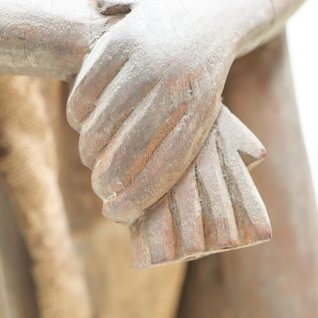 ブルキナファソ ロビ族 バテバ 木製 置物