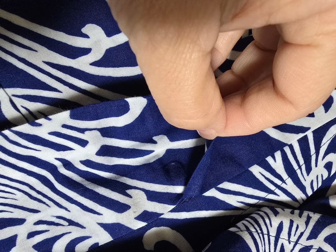 値下げしました。日本橋竺仙 波菊コーマ地浴衣単品美品