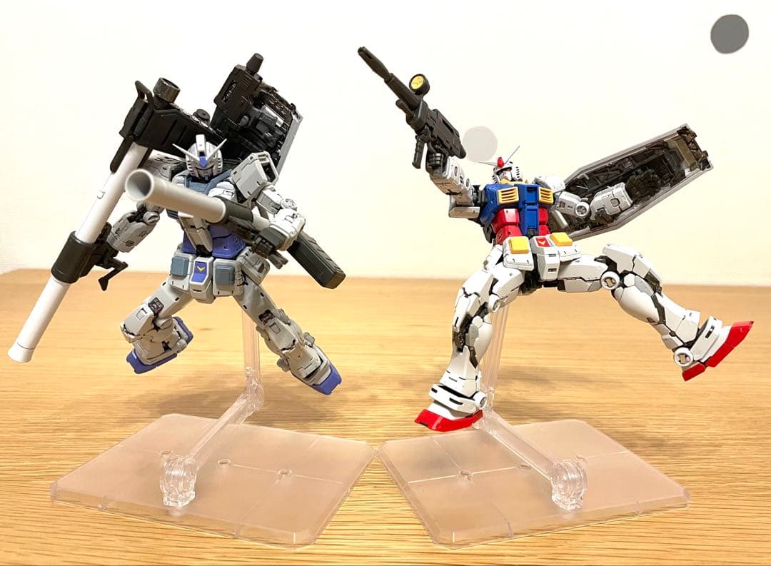 RG ガンダム 2.0 G-3 組立済み　一部塗装 ２体セット