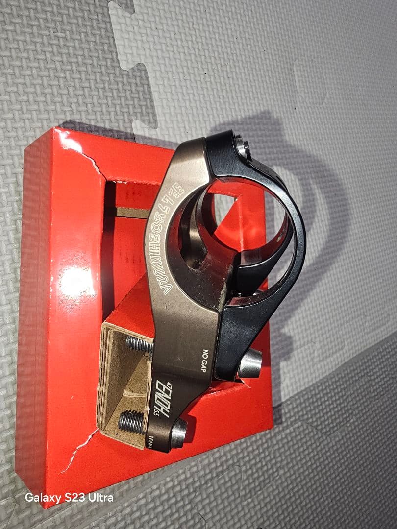 YOSHIMURA DH35-45-PW ステム ブラック/ゴールド