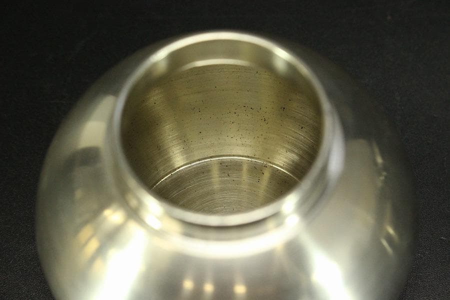 煎茶 蔵苑作 錫 茶入 茶托 瓶敷 まとめて (LC812)