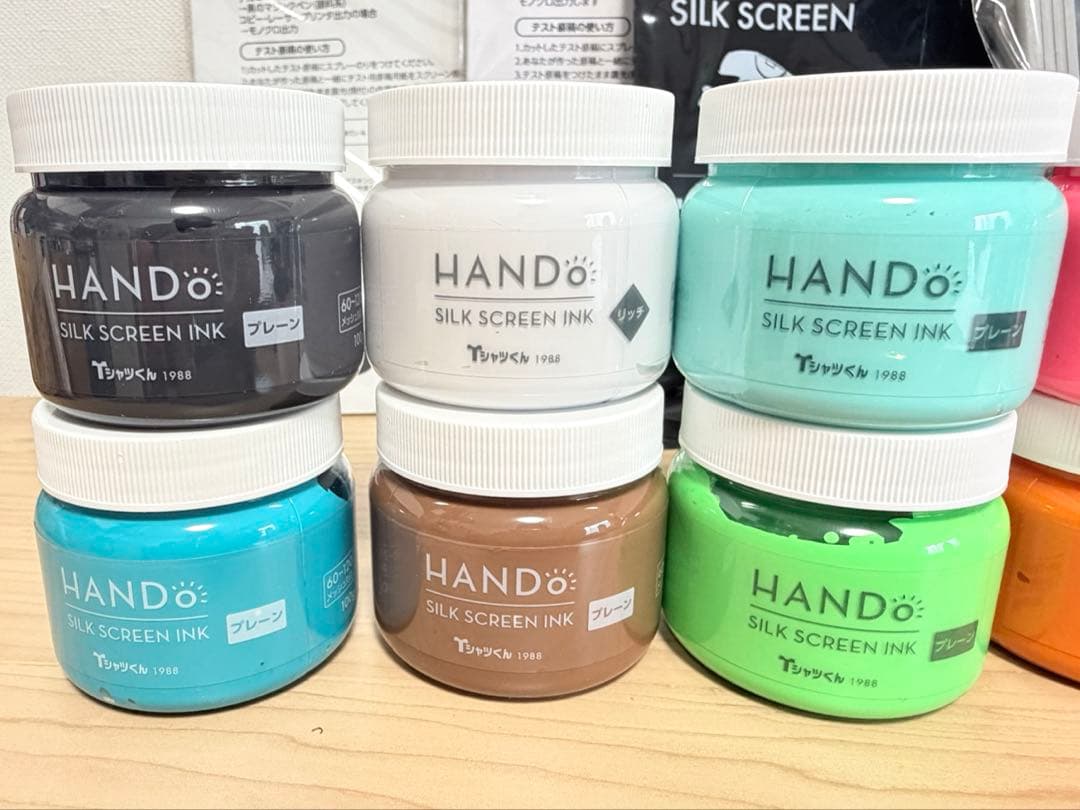 【新品未開封】HANDo⭐︎Tシャツくん⭐︎シルクスクリーン⭐︎いろいろセット