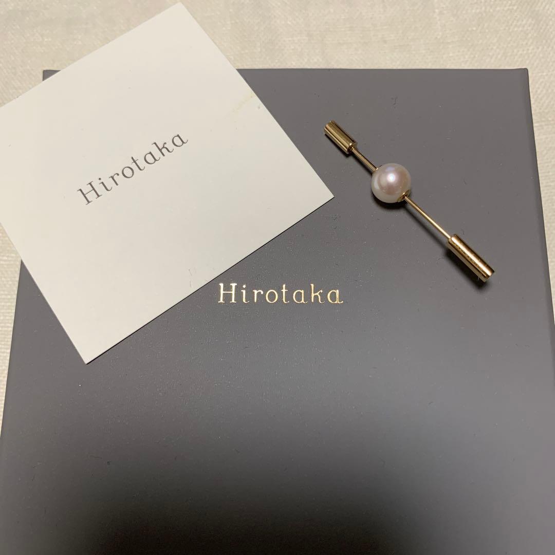 未使用級✨[ hirotaka ]ヒロタカ SPEAR ピアス パール K 10