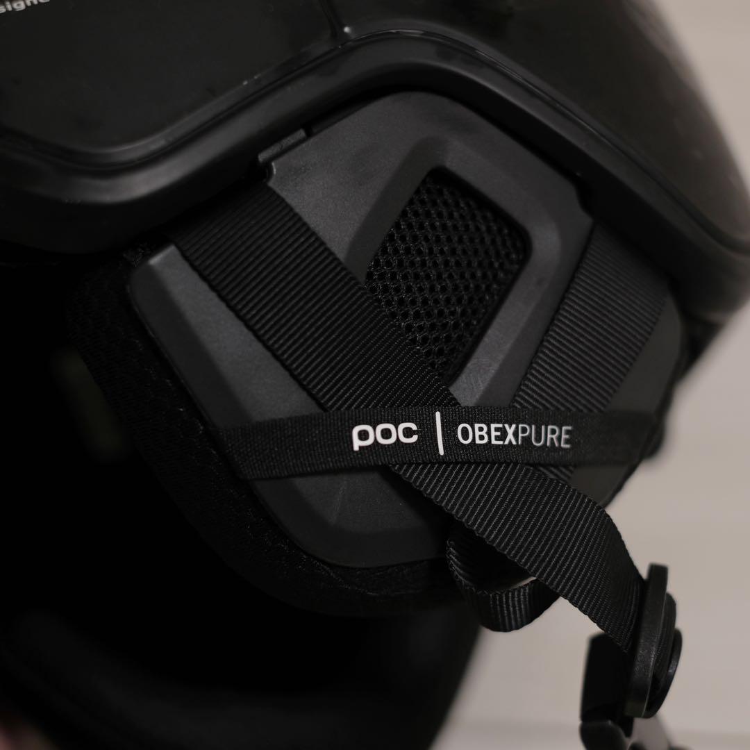 POC OBEX PURE ヘルメット スノーボード ブラック 付属品完備
