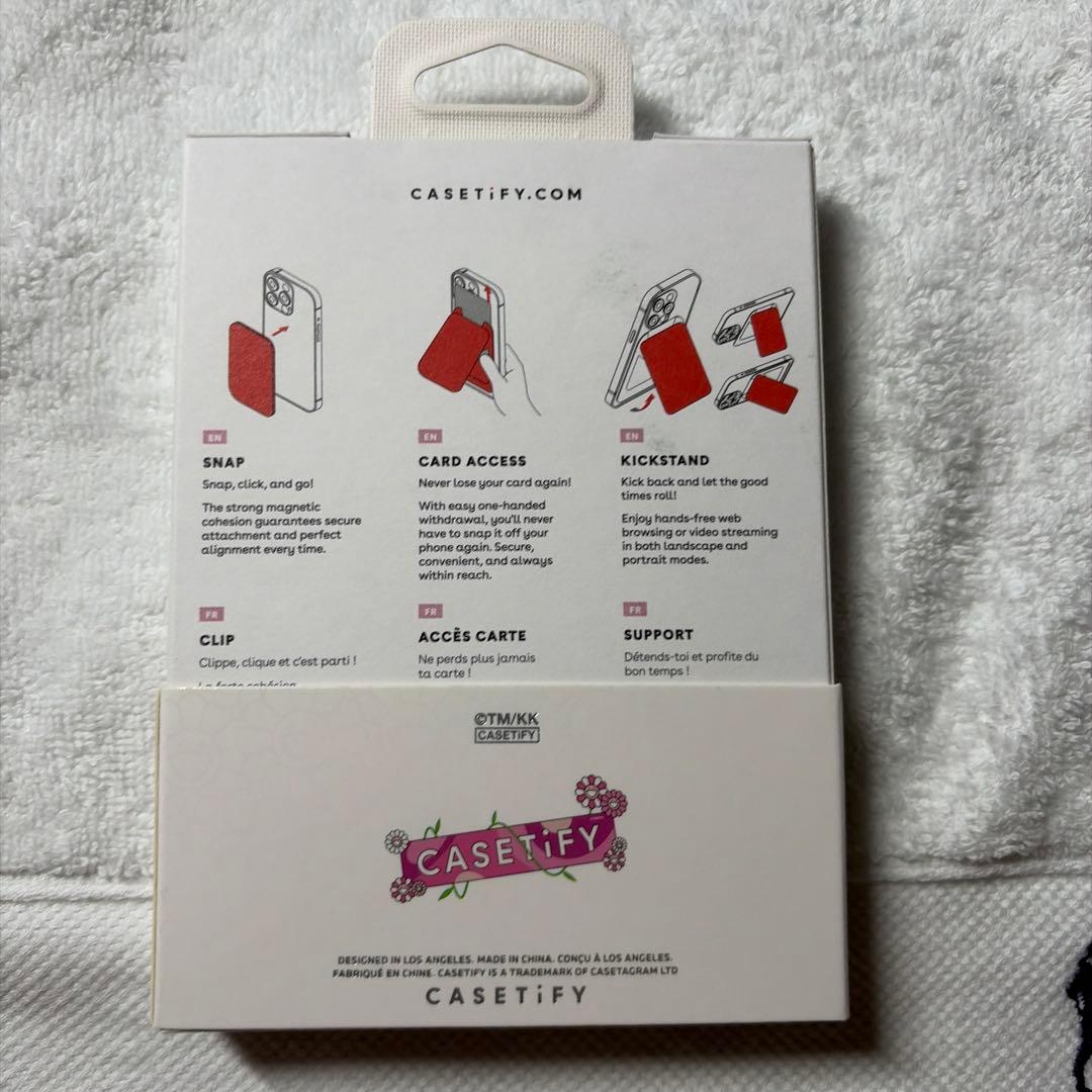 CASETiFY KAKI & KIKI COLLECTION カードケース