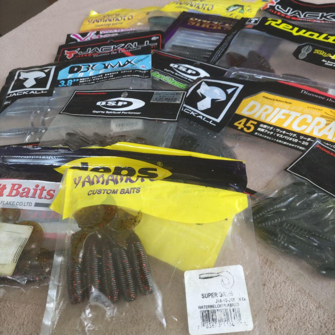 バス釣り引退セット！ハード、ソフト ルアー！