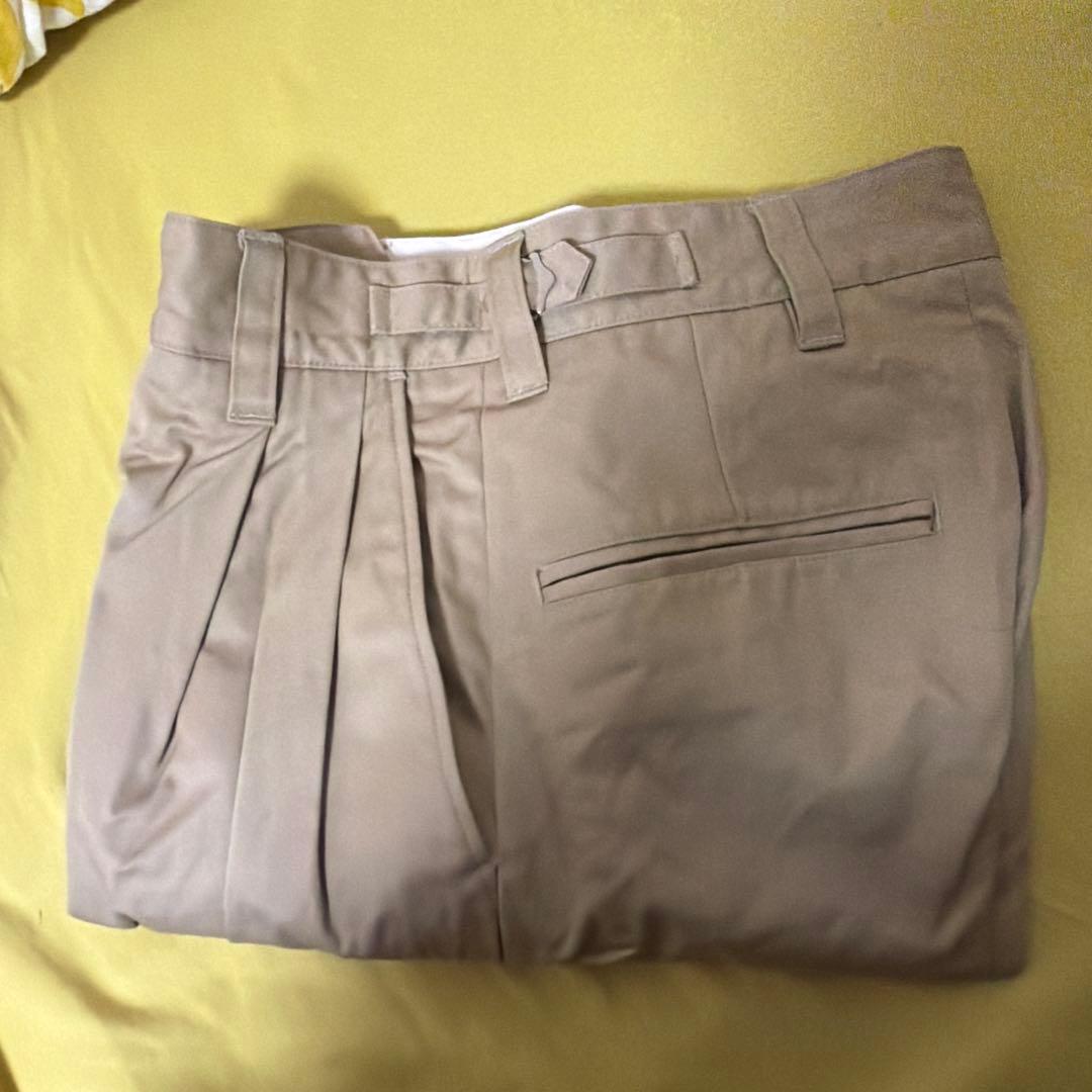 【UNFOLK】 チノパン　2tuck pants