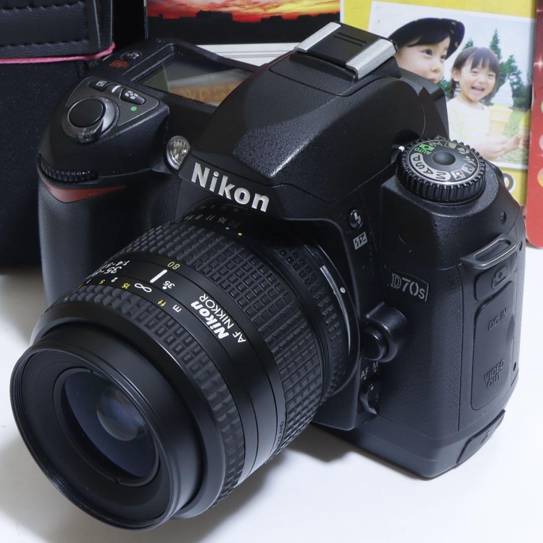 ★スマホに送れる一眼レフ★WiFi ★ Nikon D70sセット♪