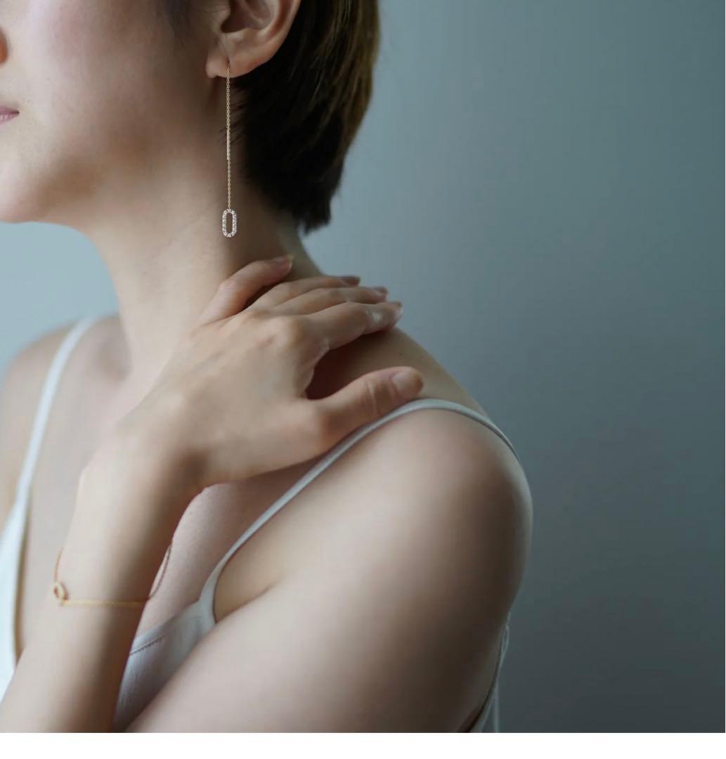 最終値下YONヨンジュエリー美品zeroピアス　イエローゴールド山城葉子柴田陽子