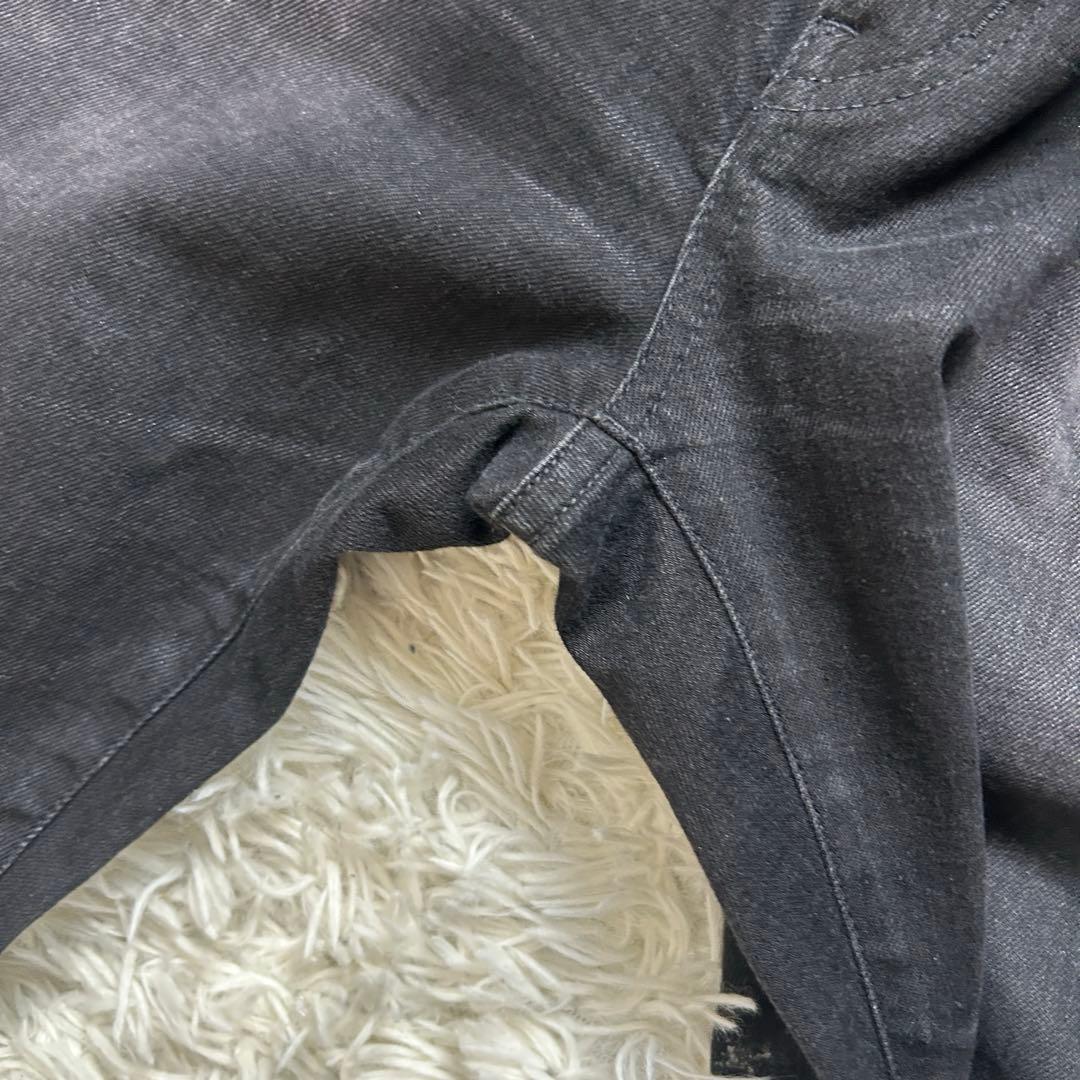 ヒステリックグラマー　デニムパンツ　ヴィンテージ加工　ブラック　W31 L32