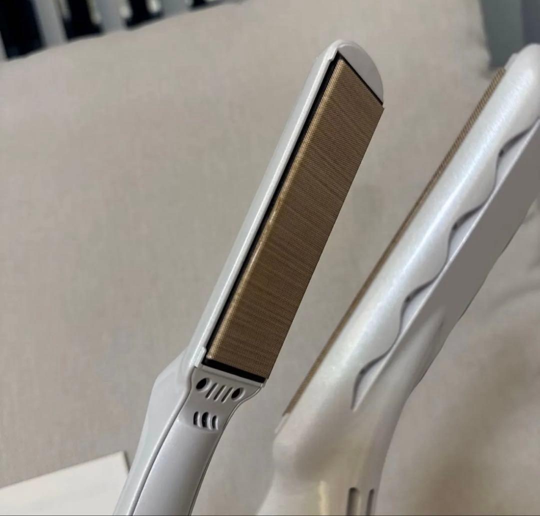 KINUJO LM-125 ストレートヘアアイロン パールホワイト