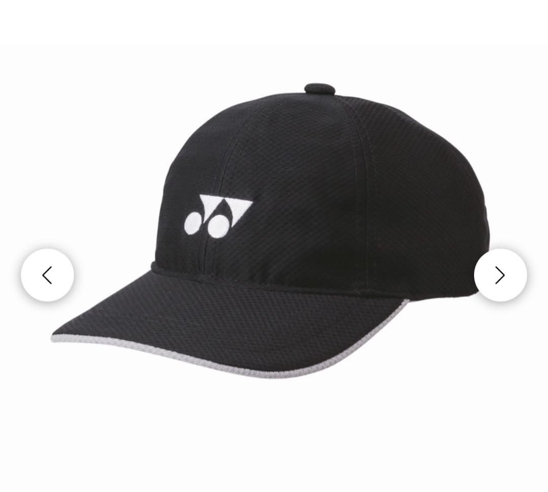 YONEX 黒ユニメッシュキャップ