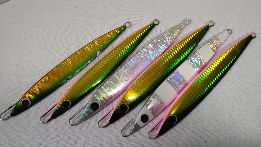 ☆希少カラー入りオッターテイル５本+サービス１本