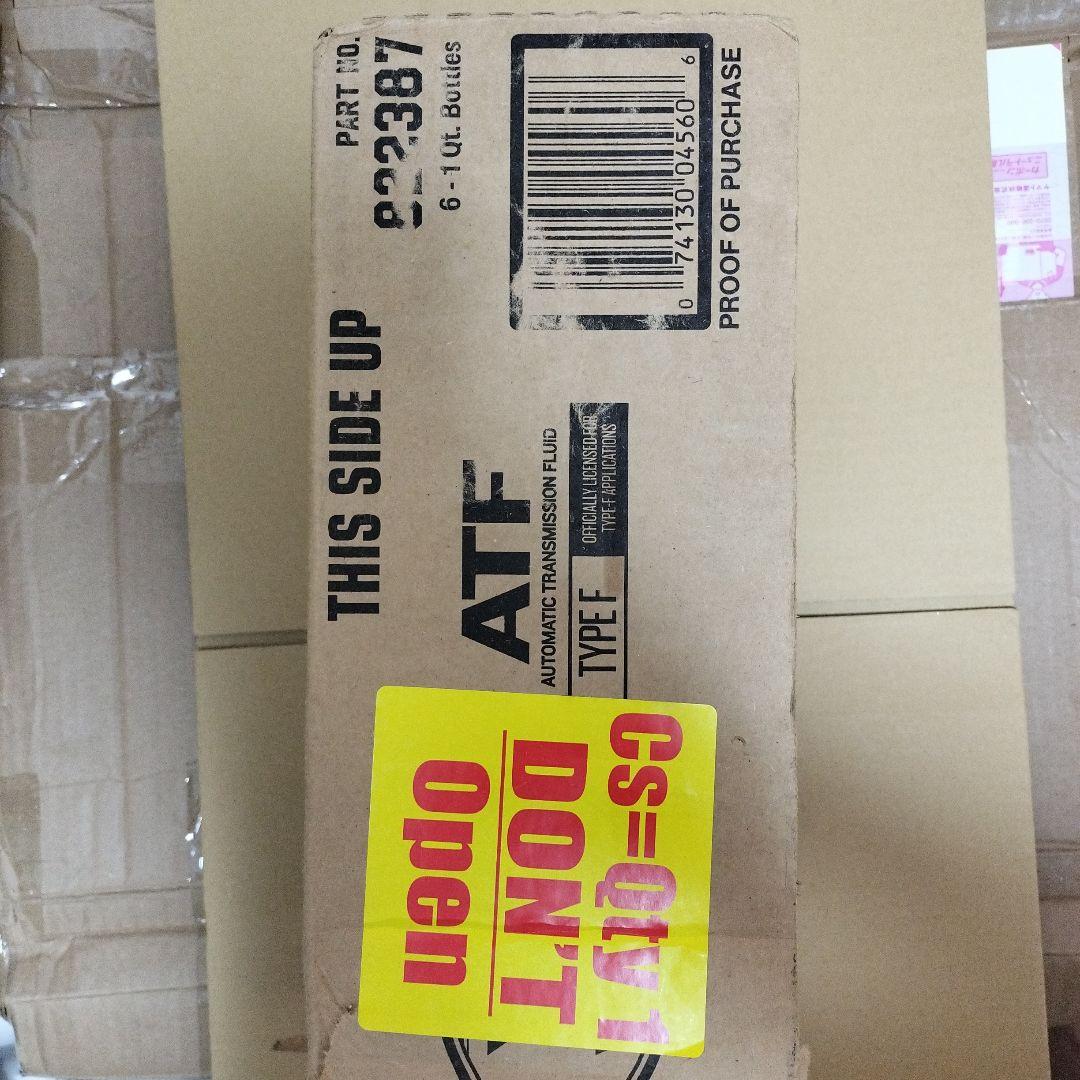 （新品輸入品）Valvoline VV341 ATF タイプF 946ml×６本