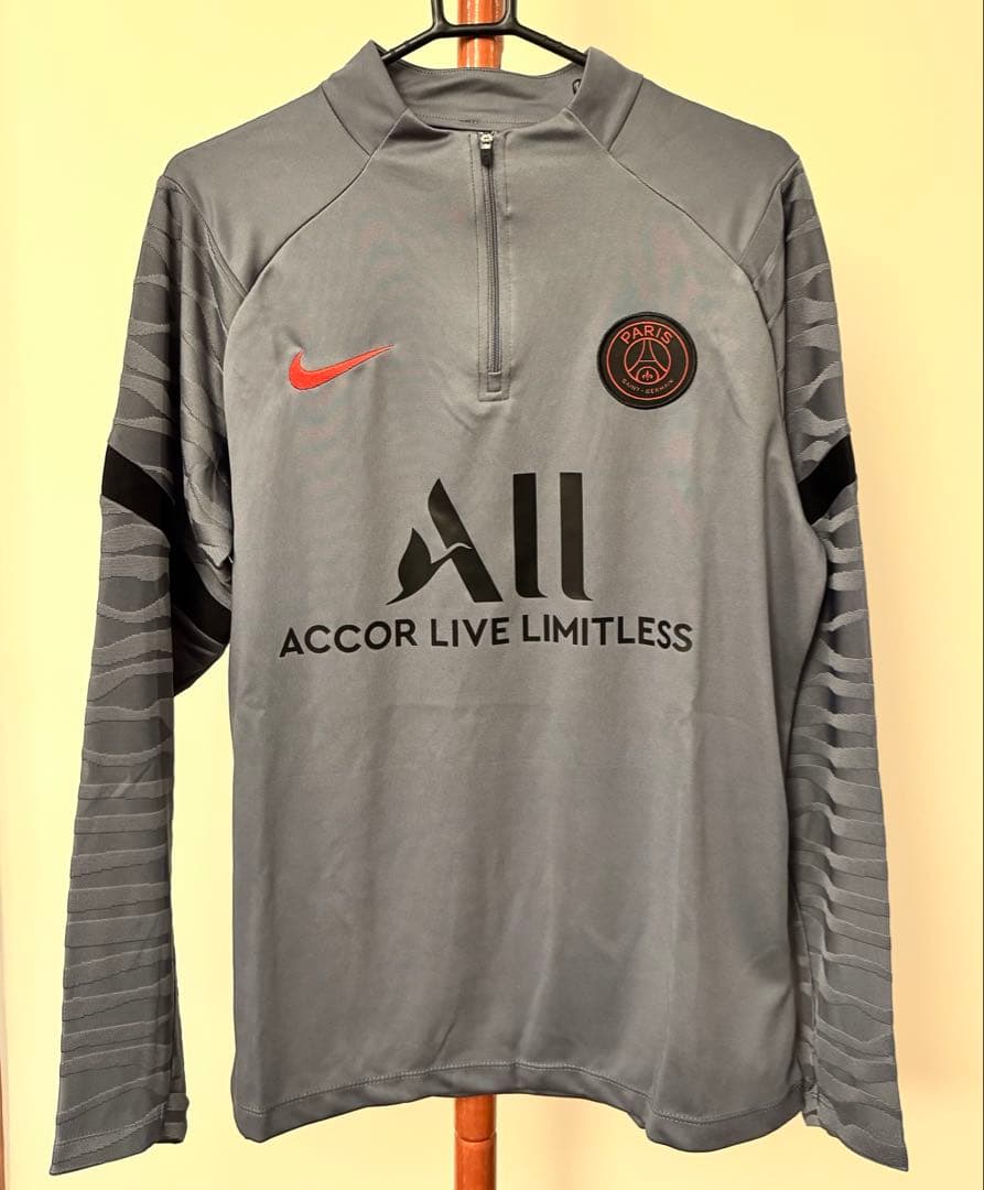 パリサンジェルマン ドリルトップ セットアップ グレー