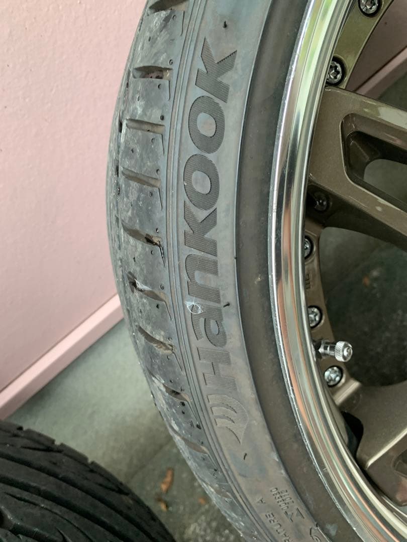 Hankook タイヤ付き 19インチ WORK ZEAST ホイール