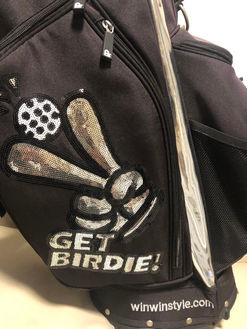 【送料込み】大人気　廃盤希少　ウィンウィンスタイル　キャディバッグ　ゴルフバッグ