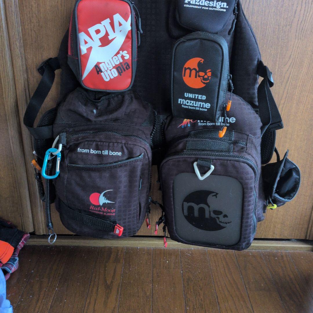 マズメ　レッドムーンライフジャケット美品 mazume