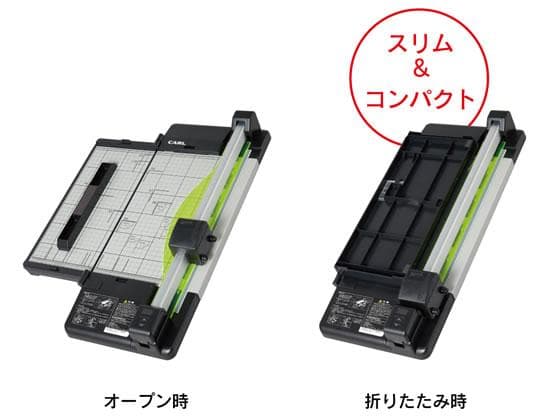 【中古】カール事務器 ディスクカッター・スリムA4 本体 DC-F5100-K