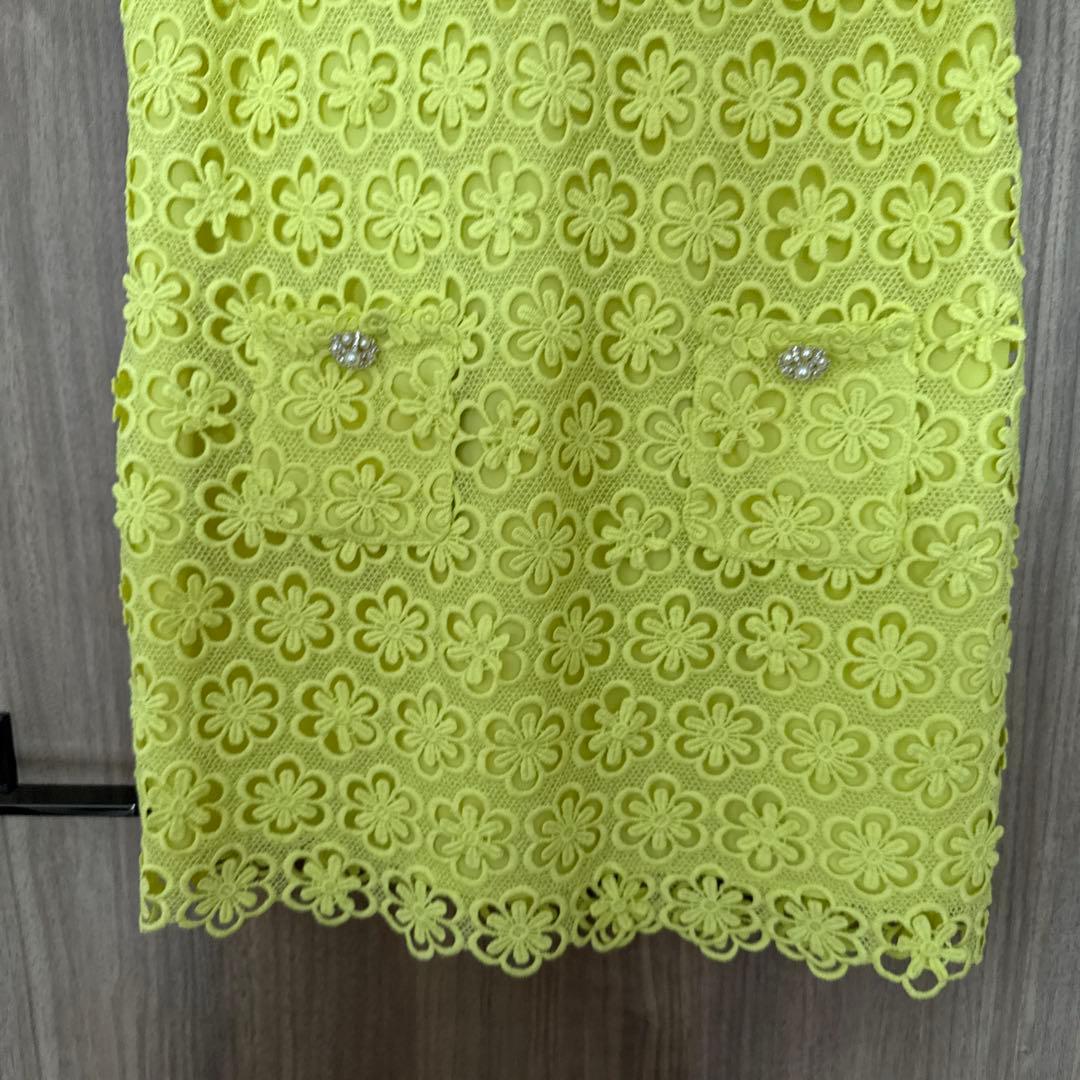 ぴすけ　美品✨SELFPORTRAIT セルフポートレート 黄色 ワンピ