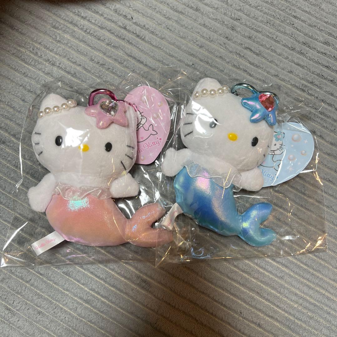 ハローキティ　キディランド　マスコットキーホルダー　マーメイド