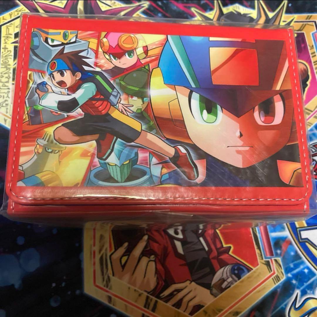 合皮製デッキケースＷ ロックマン ロックマン エグゼ4