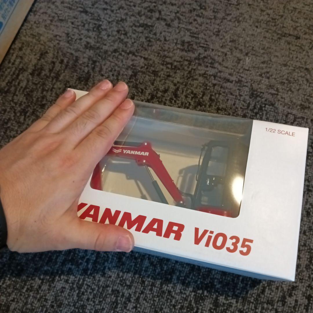 新品　1/22スケール　YANMAR Vi035　掘削機　ショベルカー　ヤンマー