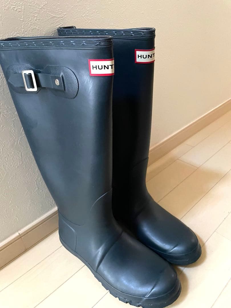 【希少】ハンター / オリジナル ネオプレーン　ネイビー　UK7/26cm 冬用