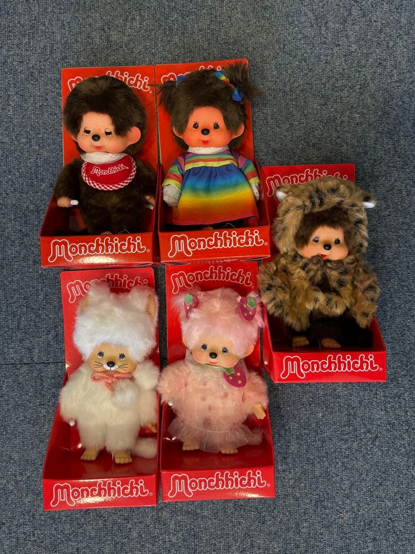 EU限定モンチッチ ぬいぐるみ5点セット