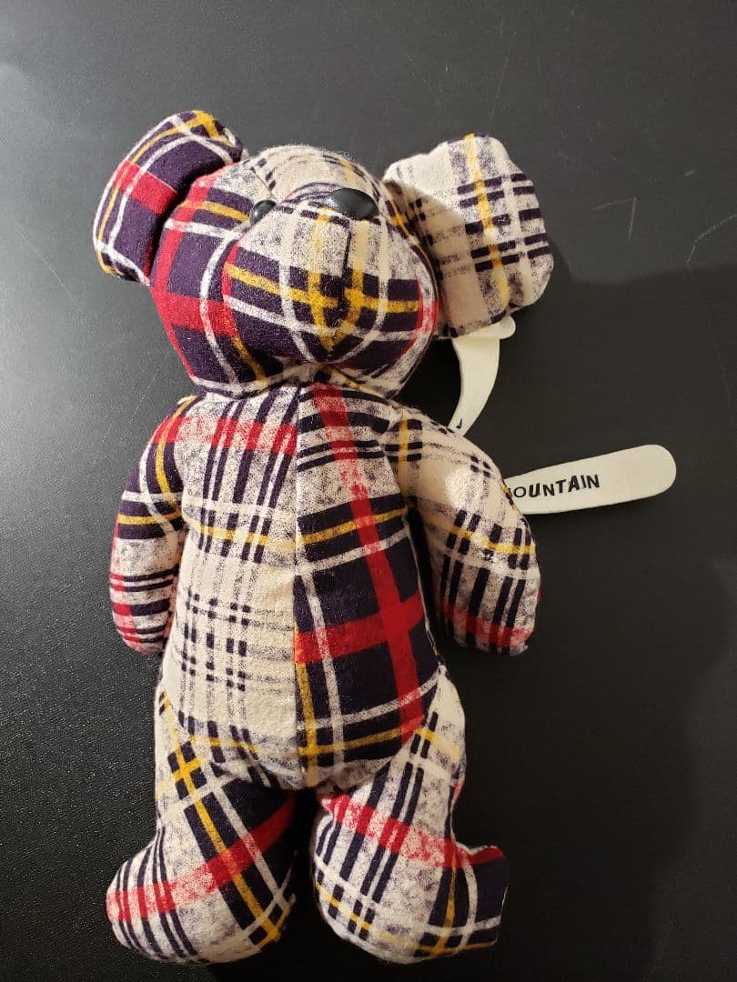 マウンテンリサーチ Micベア チェック柄 ぬいぐるみ ジェネラルリサーチ