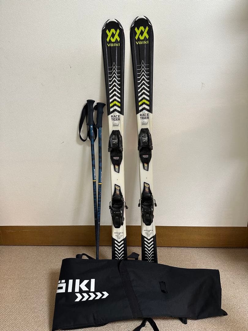 Volkl スキー 板 ジュニア　子供用　130cm 専用ケース付き