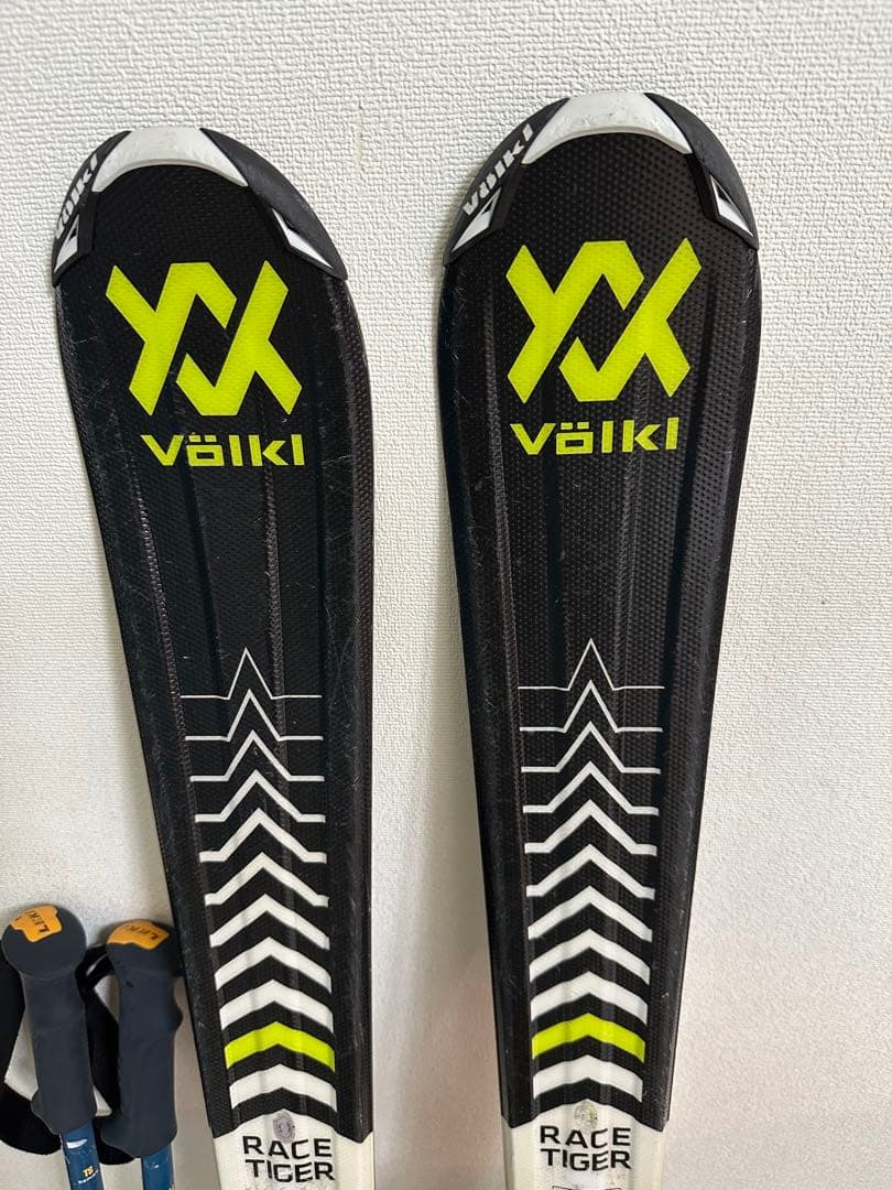 Volkl スキー 板 ジュニア　子供用　130cm 専用ケース付き