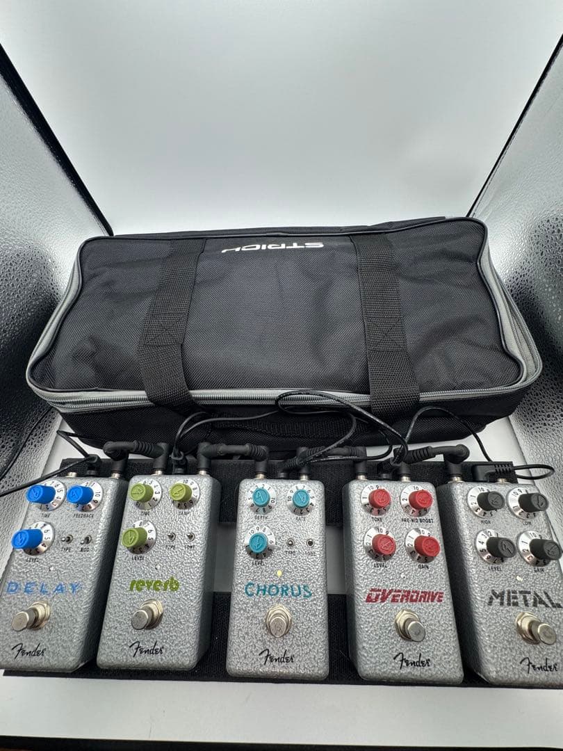 Fender エフェクター5個　ボード付き　まとめ売り