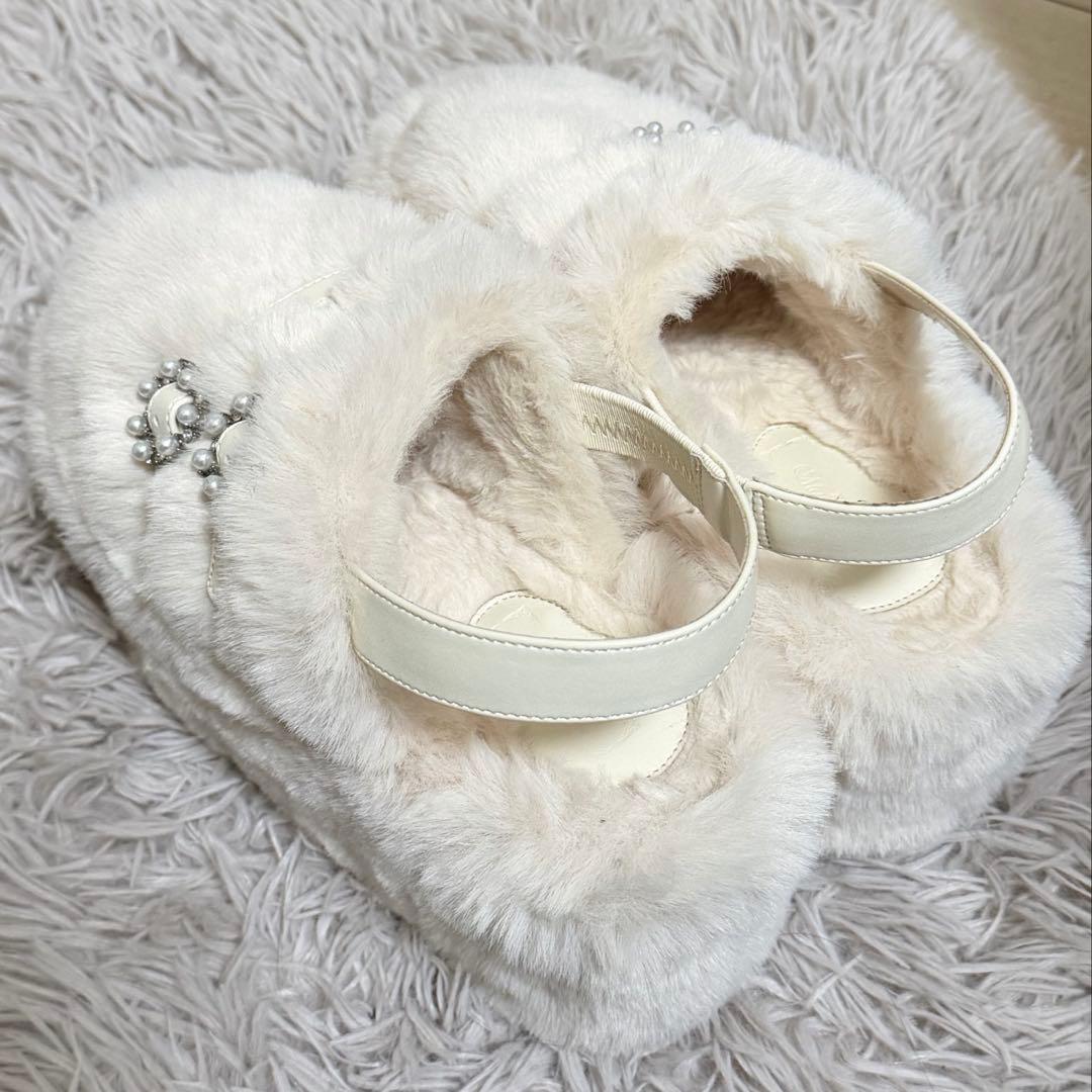 ミシェルマカロン ミシェマカ 厚底ファーミュール